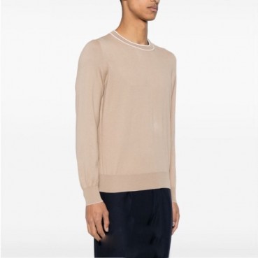 브루넬로쿠치넬리 남성 라운드 니트 - Brunello Cucinelli Mens Round Knitwear 
