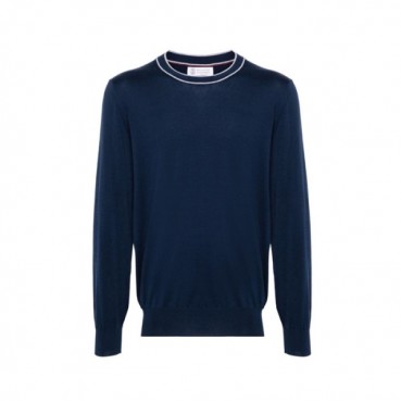 브루넬로쿠치넬리 남성 라운드 니트 - Brunello Cucinelli Mens Round Knitwear 