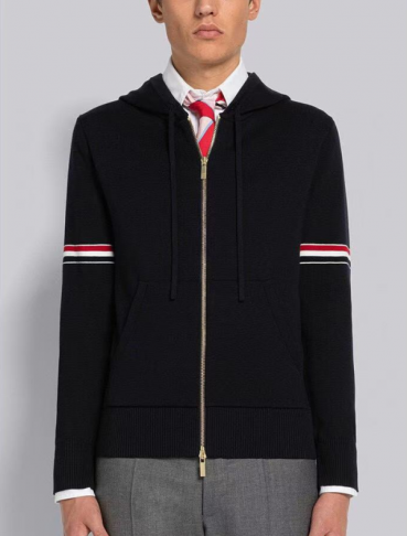 톰브라운 남성 후드 니트웨어 - Thom Browne Mens Hood Knitwear 