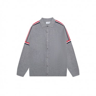 톰브라운 남성 폴로 니트 - Thom Browne Mens Polo Knitwear 