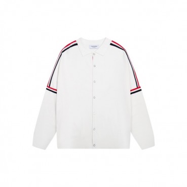 톰브라운 남성 폴로 니트 - Thom Browne Mens Polo Knitwear 