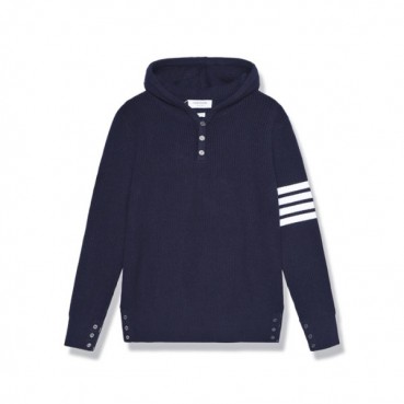 톰브라운 남성 후드 니트웨어 - Thom Browne Mens Hood Knitwear 