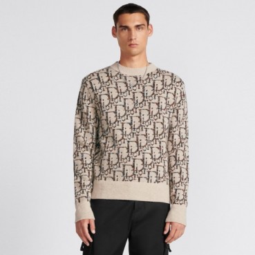 디올 남성 라운드 스웨터 - Dior Mens Round Knitwear 