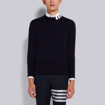 톰브라운 남성 라운드 니트 - Thom Browne Mens Round Knitwear 