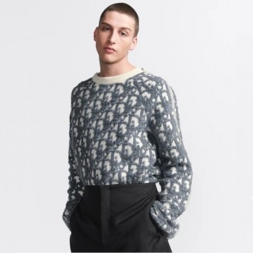 디올 남성 라운드 스웨터 - Dior Mens Round Knitwear 