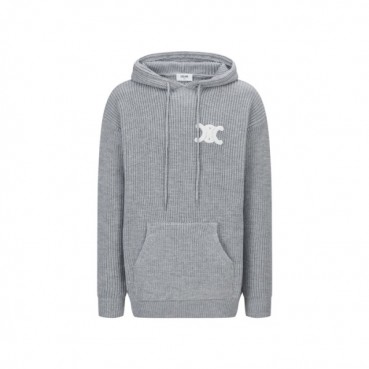 셀린느 남성 후드 니트웨어 - Celine Mens Hood Knitwear 