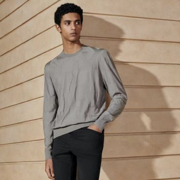 에르메스 남성 라운드 스웨터 - Hermes Mens Round Sweater 