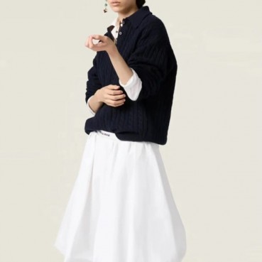 미우미우 여성 폴로 니트 - Miumiu Womens Polo Knitwear 