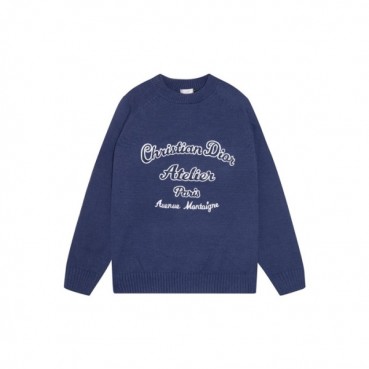 디올 남성 라운드 스웨터 - Dior Mens Round Knitwear 