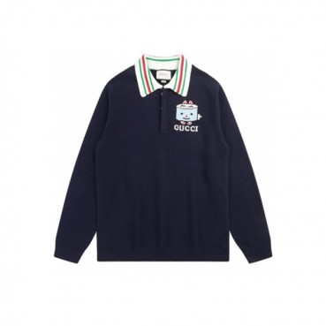구찌 남성 폴로 스웨터 - Gucci Mens Polo Sweater 