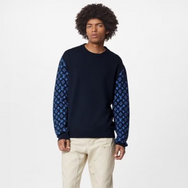루이비통 남성 라운드 스웨터 - Louis vuitton Mens Round Sweater 