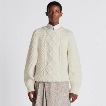 디올 남성 라운드 니트 - Dior Mens Round Knitwear 
