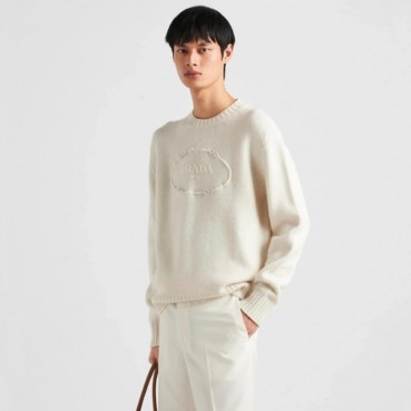 프라다 남성 라운드 스웨터 - Prada Mens Round Sweater 