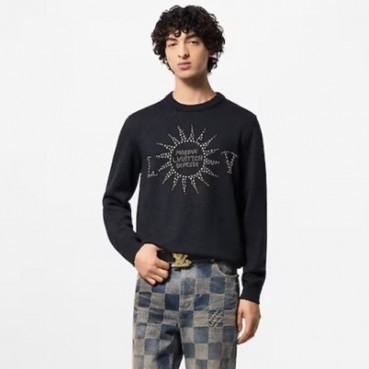 루이비통 남성 라운드 스웨터 - Louis vuitton Mens Round Sweaters 