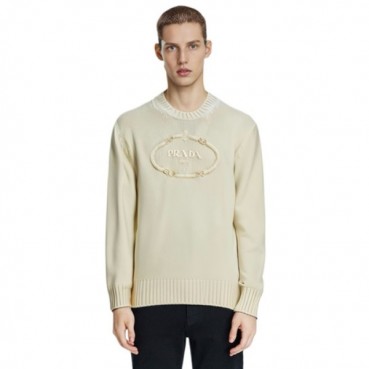 프라다 남성 라운드 스웨터 - Prada Mens Round Sweater 