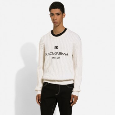 돌체앤가바나 남성 라운드 스웨터 - Dolce&Gabbana Mens Round Sweater 