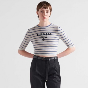 프라다 여성 라운드 니트 - Prada Womens Round Knits 