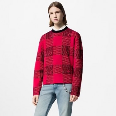 루이비통 남성 라운드 스웨터 - Louis vuitton Mens Round Sweaters 