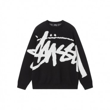 스터시 남성 라운드 스웨터 - Stussy Mens Round Sweater 