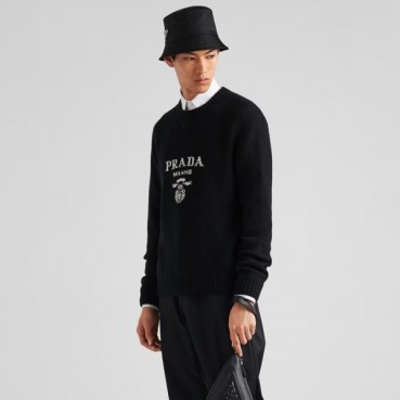 프라다 남성 라운드 스웨터 - Prada Mens Round Sweater 