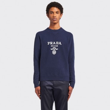 프라다 남성 라운드 스웨터 - Prada Mens Round Sweater 