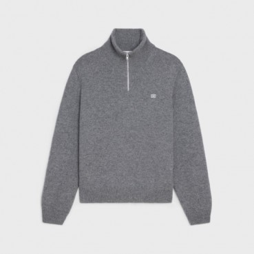 셀린느 남성 집업 니트 - Celine Mens Zip