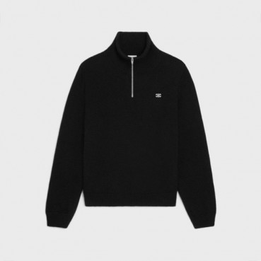 셀린느 남성 집업 니트 - Celine Mens Zip