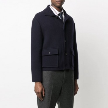 톰브라운 남성 폴로 니트 - Thom Browne Mens Polo Knits 