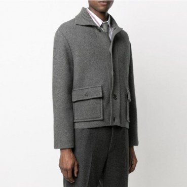 톰브라운 남성 폴로 니트 - Thom Browne Mens Polo Knits 