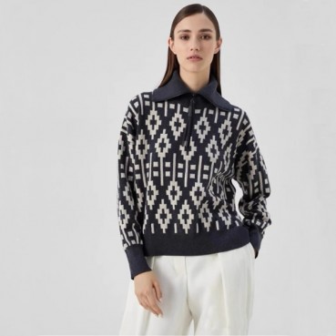 브루넬로쿠치넬리 여성 블랙 스웨터 - Brunello Cucinelli Womens Black Sweaters 