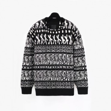 지방시 남성 블랙 니트 - Givenchy Mens Black Knits 