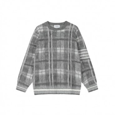 톰브라운 남성 그레이 니트 - Thom Browne Mens Gray Knits 