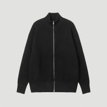 메종 마르지엘라 남성 집업 니트 - Maison margiela Mens Black Knit 
