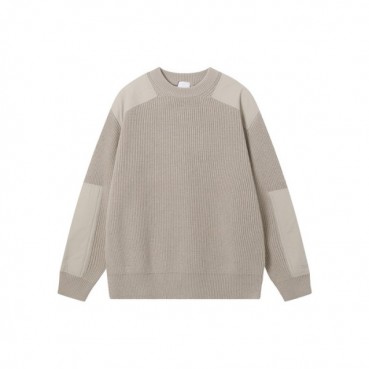 버버리 남성 크루넥 스웨터 - Burberry Mens Beige Sweater 