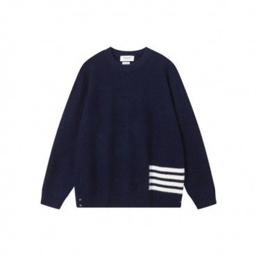 톰브라운 남성 네이비 스웨터- Thom Browne Mens Navy Sweaters