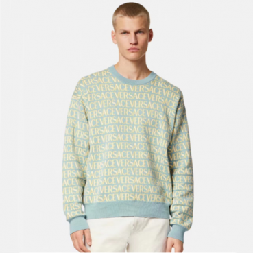 베르사체 남성 그린 크루넥 니트 - Versace Mens Green Knits 