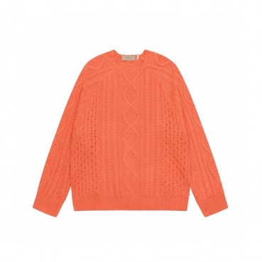 피어오브갓 남성 크루넥 오렌지 니트 - Fear of god Mens Orange Knits 