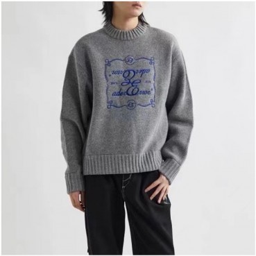 아더에러 남성 그레이 니트 - ADER Mens Gray Knits 