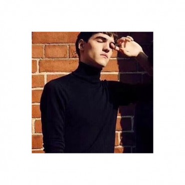 디올 남성 블랙 터틀넥 스웨터 - Dior Mens Black Sweaters 