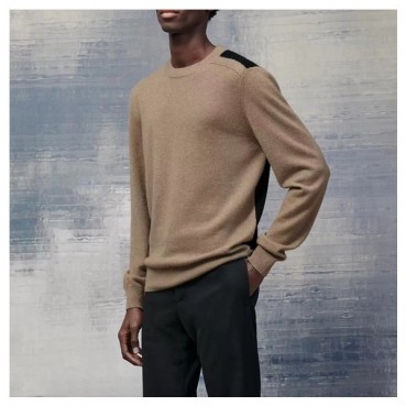 에르메스 남성 베이지 니트 - Hermes Mens Beige Knits 