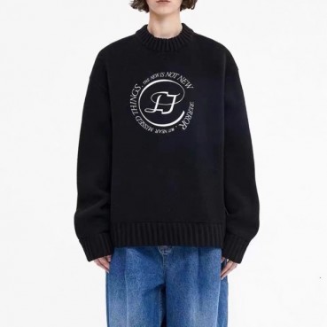 아더에러 남성 블랙 니트 - ADER Mens Black Knits 