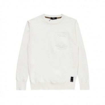 펜디 남성 트렌디 브라운 니트 - Fendi Mens Brown Sweaters 
