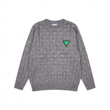 보테가 남성 그레이 크루넥 니트 - Bottega veneta Mens Gray Knits 