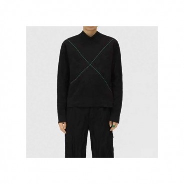 보테가 남성 블랙 브이넥 니트 - Bottega veneta Mens Black Knits 