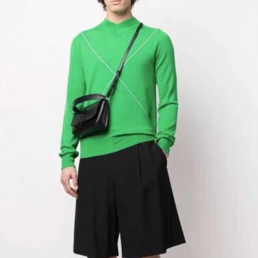 보테가 남성 그린 브이넥 니트 - Bottega veneta Mens Green Knits 