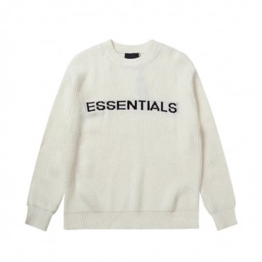 피어오브갓 남성 크루넥 아이보리 니트 - Fear of god Mens Ivory Knits 