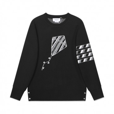 톰브라운 남성 캐쥬얼 블랙 니트 - Mens Black Knit 