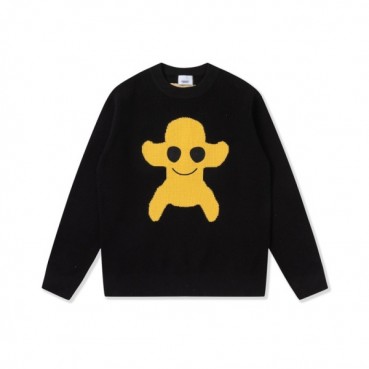 버버리 남성 크루넥 블랙 니트 - Mens Black Knits 