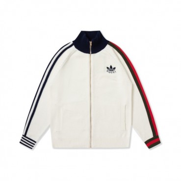 구찌 남성 화이트 크루넥 니트 - Mens White Knits 