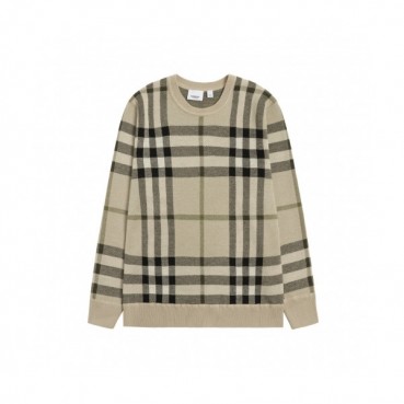 Burberry  Unisex Casual Sweaters Gray - 버버리  남/녀 캐쥬얼 스웨터 Bur04280x Size(s 